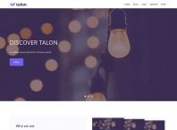 Talon free WordPress Theme